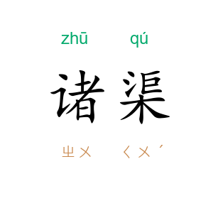 诸渠