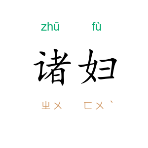 诸妇