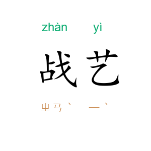 战艺