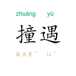 撞遇