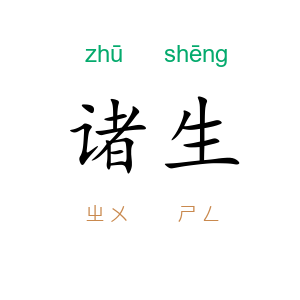 诸生