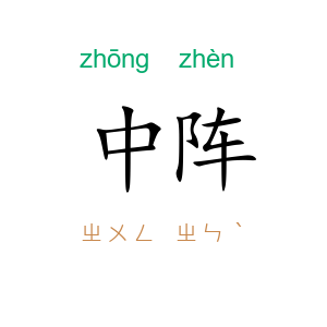 中阵