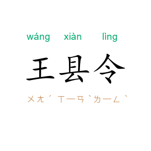 王县令