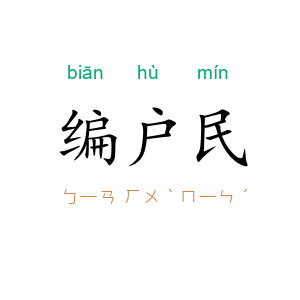 编户民