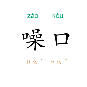 噪口