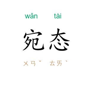 宛态