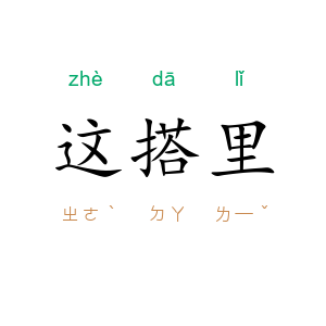 这搭里