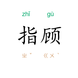指顾