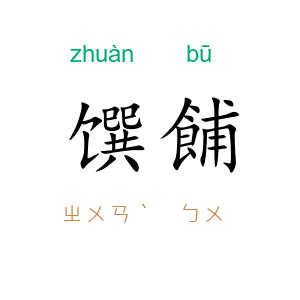 馔餔