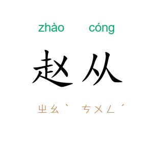 赵从