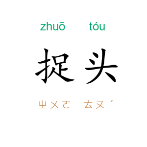 捉头