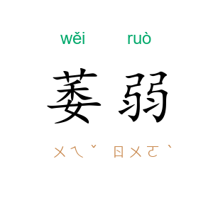 萎弱