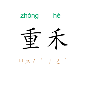 重禾