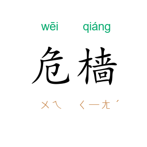 危樯