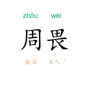 周畏