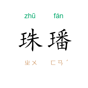 珠璠