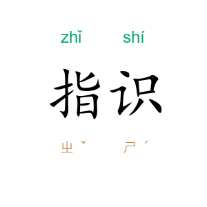 指识