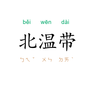 北温带