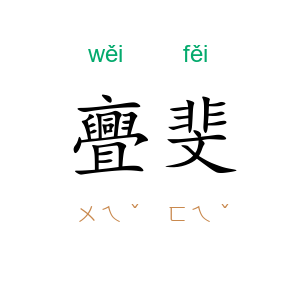 亹斐