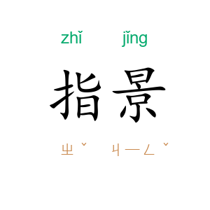 指景