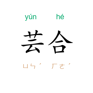 芸合