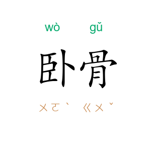 卧骨