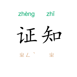 证知