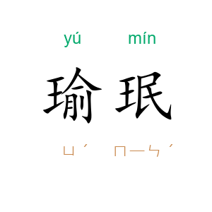 瑜珉