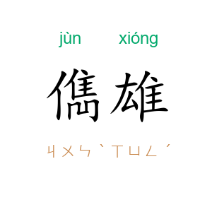 儁雄