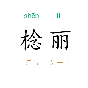 棯丽