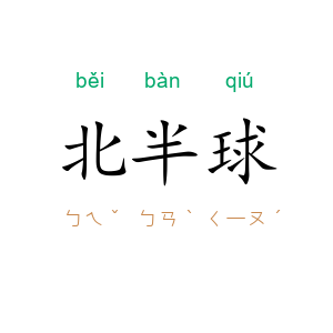 北半球
