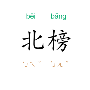 北榜