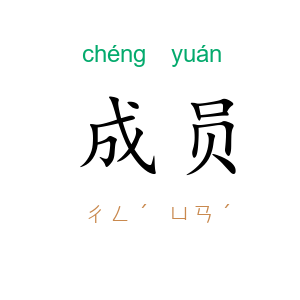 成员