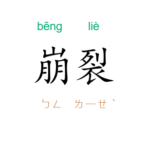 崩裂