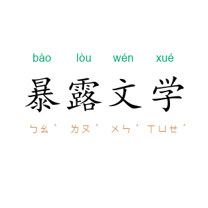 暴露文学