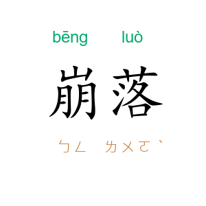 崩落
