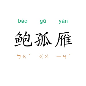鲍孤雁