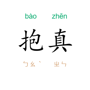 抱真