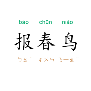 报春鸟