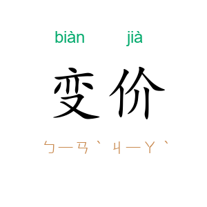 变价
