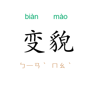 变貌