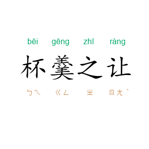 杯羹之让