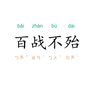 百战不殆