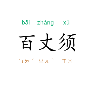 百丈须