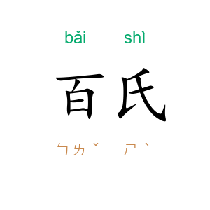 百氏
