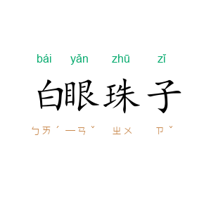 白眼珠子