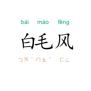白毛风