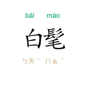 白髦
