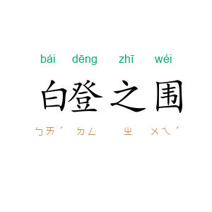 白登之围