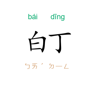 白丁